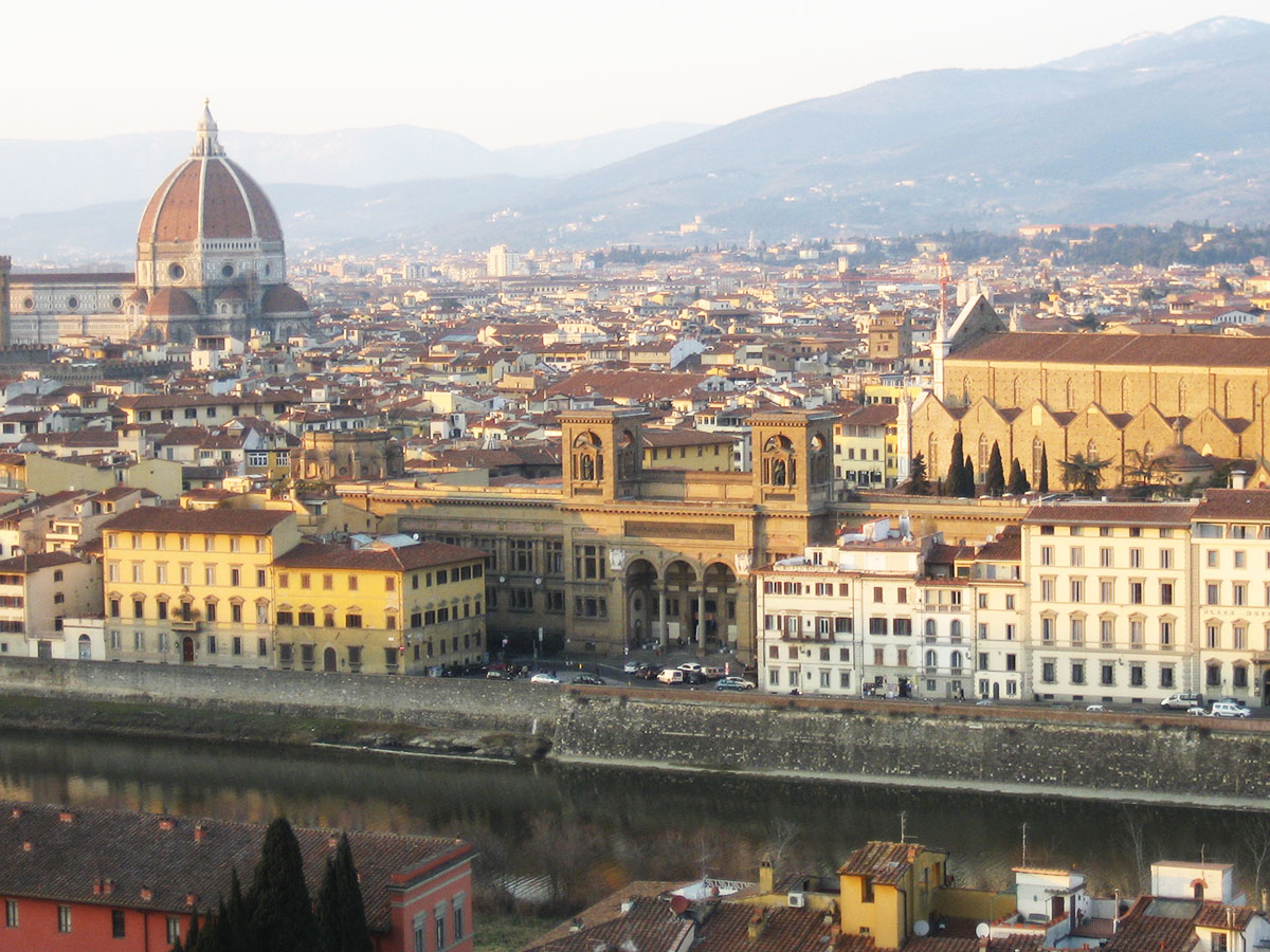 Place de Michel-Ange et Basilique San Miniato al Monte